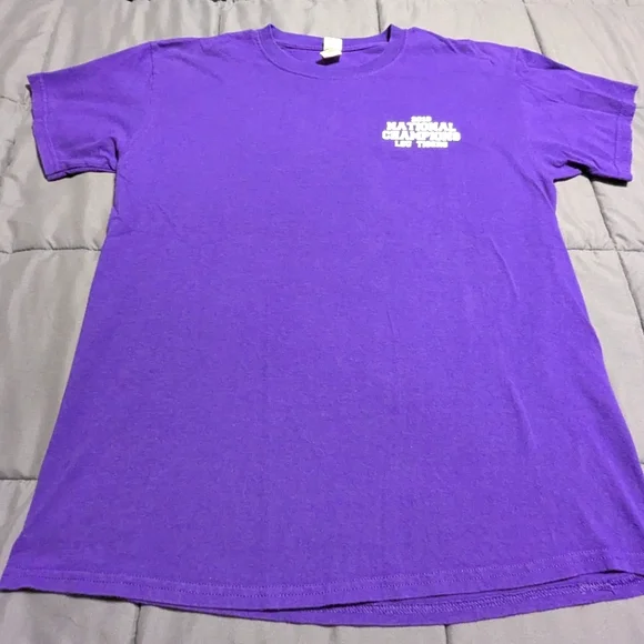 🔥🔥Bundle Deal (4) LSU 2019 College Football National Champions Large T-shirts